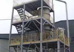 氯化鈉、硫酸鈉蒸發(fā)結(jié)晶設(shè)備安裝完成